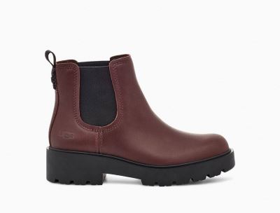 UGG Markstrum Boots for Womens - Burgundy India
